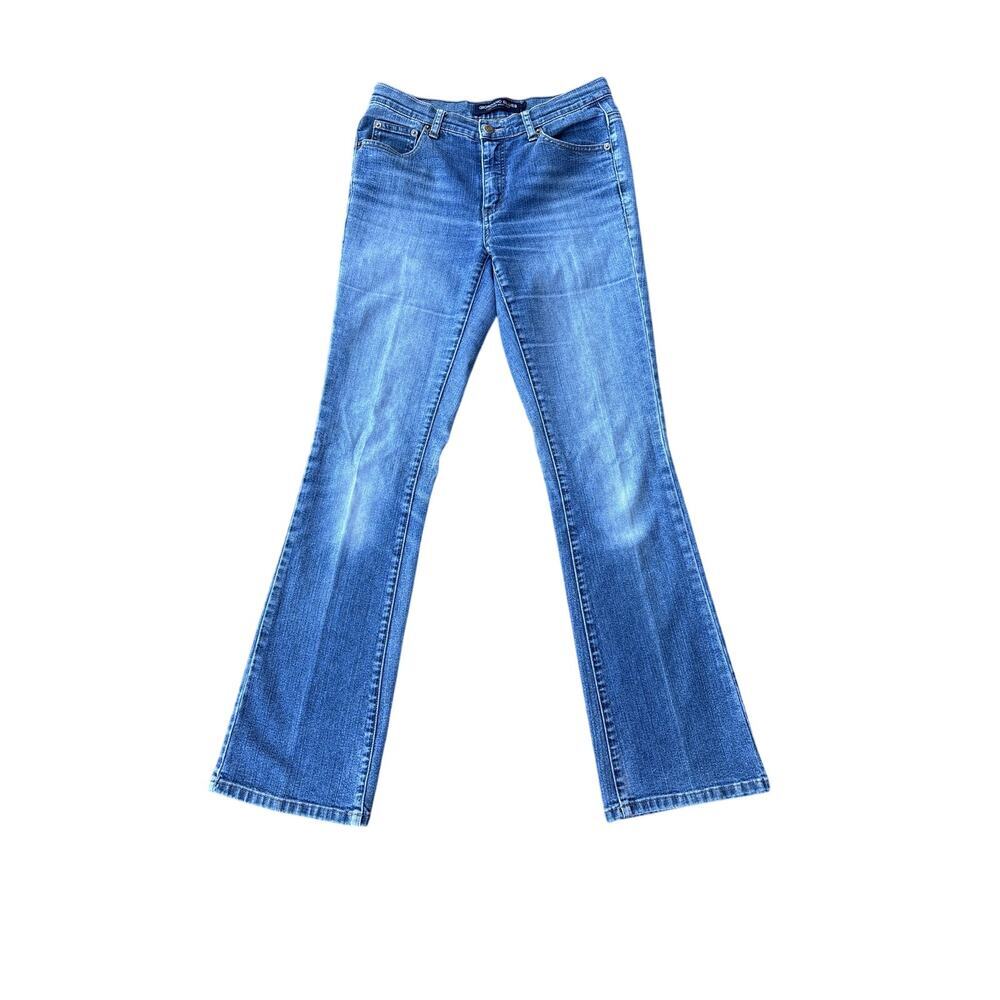 Giordano Blues Low Rise Bootcut Jeans Y2K Faded Wash W26